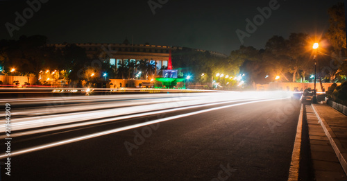 Wallpaper Mural Night photos near The Parliament of India. Torontodigital.ca