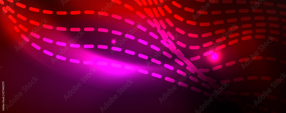 Shiny neon lines techno magic futuristic background, magic energy space light concept, abstract background wallpaper design Shiny neon lines techno magic futuristic background, magic energy space light concept, abstract background wallpaper design