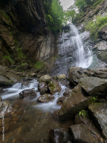 Waterfall Mahuntseti in Adjara region, Georgia