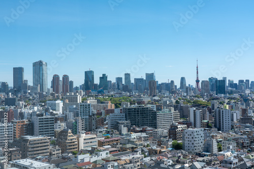 恵比寿から見る東京都内の風景 © jyapa