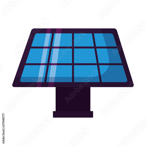 solar panel energy vector illustration