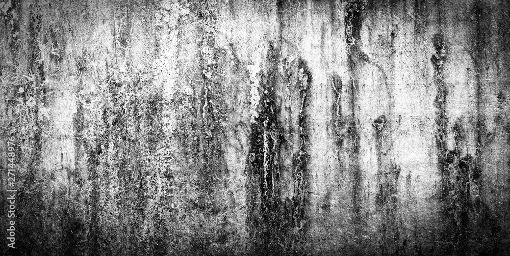 Monohrome grunge gray abstract background. Grunge old wall texture, concrete cement background.
