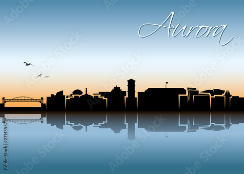 Aurora skyline - Colorado - United States of America - USA 