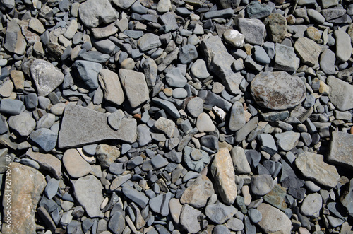 Sea pebble / sea stones background