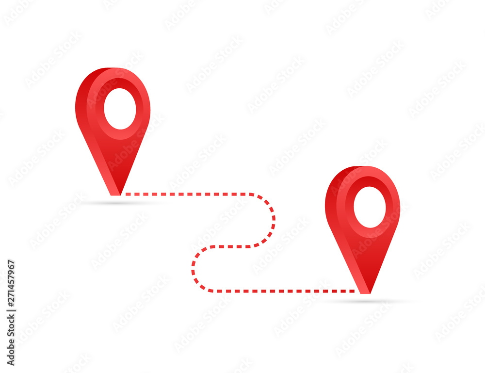 We have moved. Moving office sign. Clipart image isolated on blue background. Vector stock illustration. We have moved. Moving office sign. Clipart image isolated on blue background. Vector stock illustration.