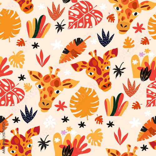 Giraffe pattern3 © mistletoe