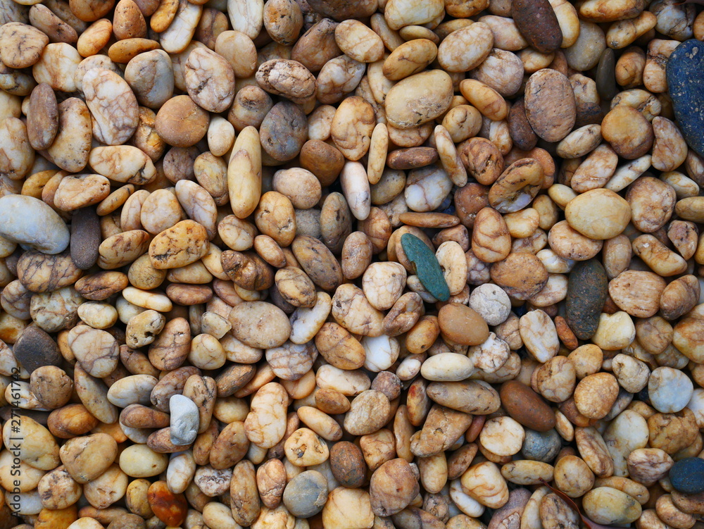 brown pebble stone background