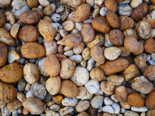 brown stone background, smooth pebble stone background