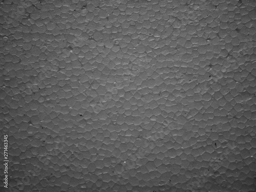 Plastic foam sheet texture isolated white background