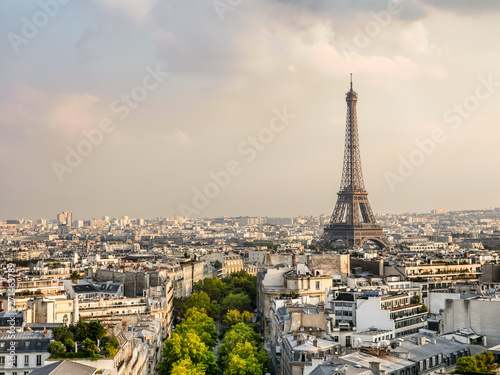 Fototapeta Naklejka Na Ścianę i Meble -  Panorama of Paris