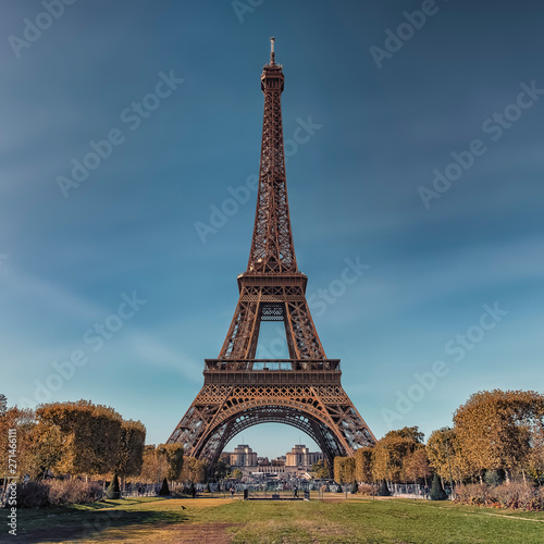 Eiffel tower in Paris in daytime © Stockbym