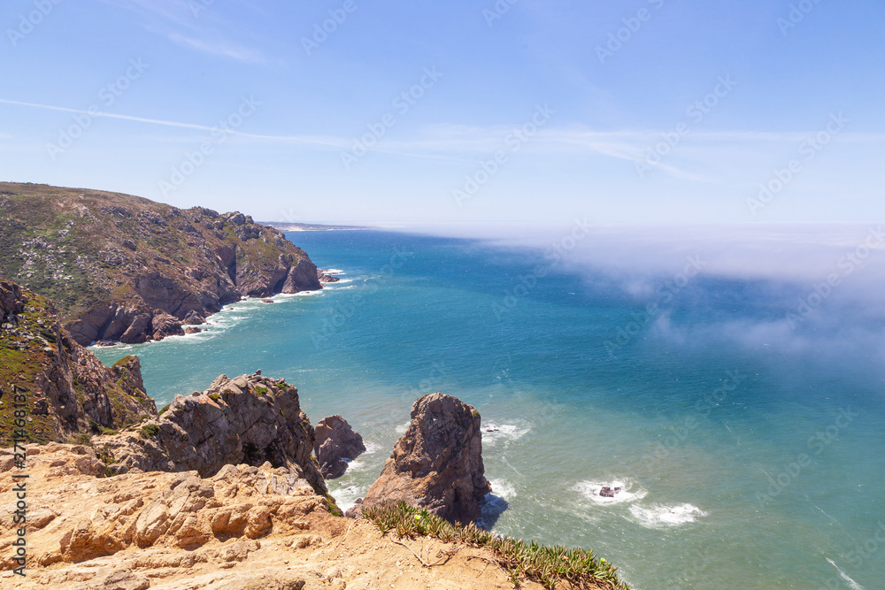 Cabo da Roca summer in the fog Cabo da Roca summer in the fog