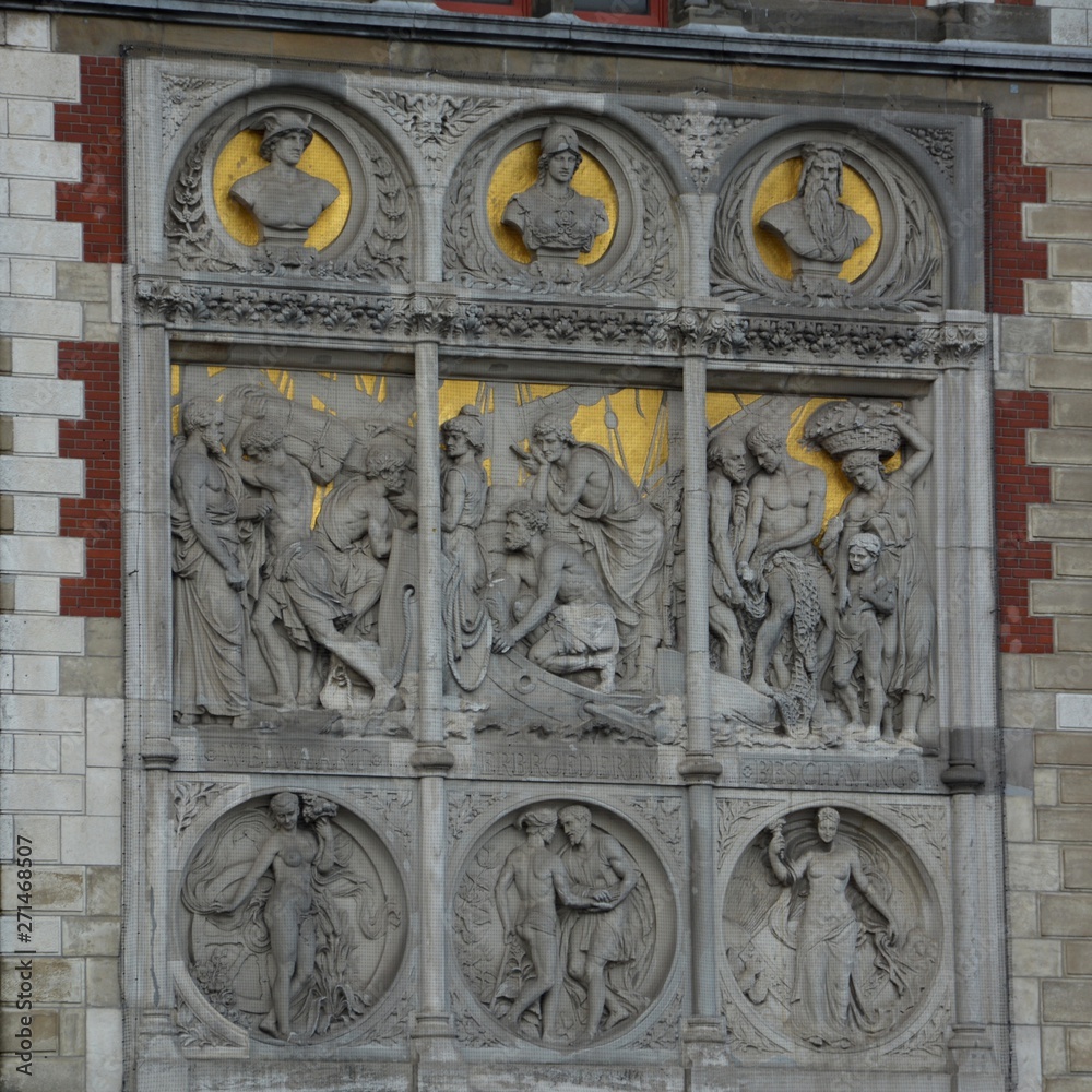 Amsterdam Centraal Station of May 8, 2015, Netherlands