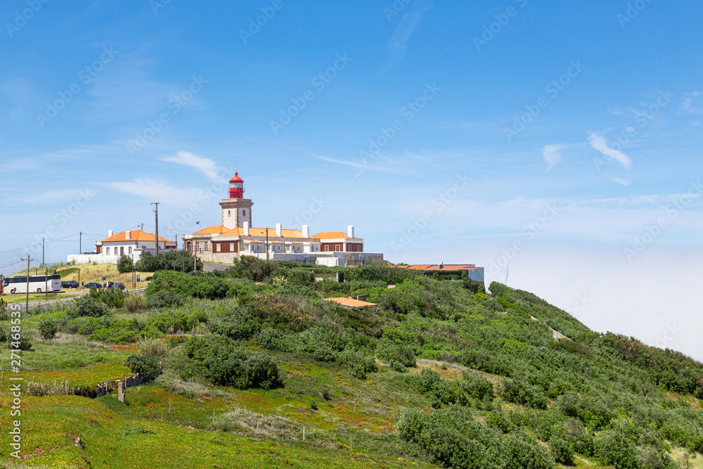 Cabo da Roca summer in the fog