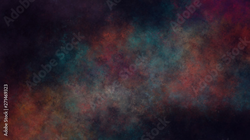 Multicolor texture of galaxy. Background with space and stars
