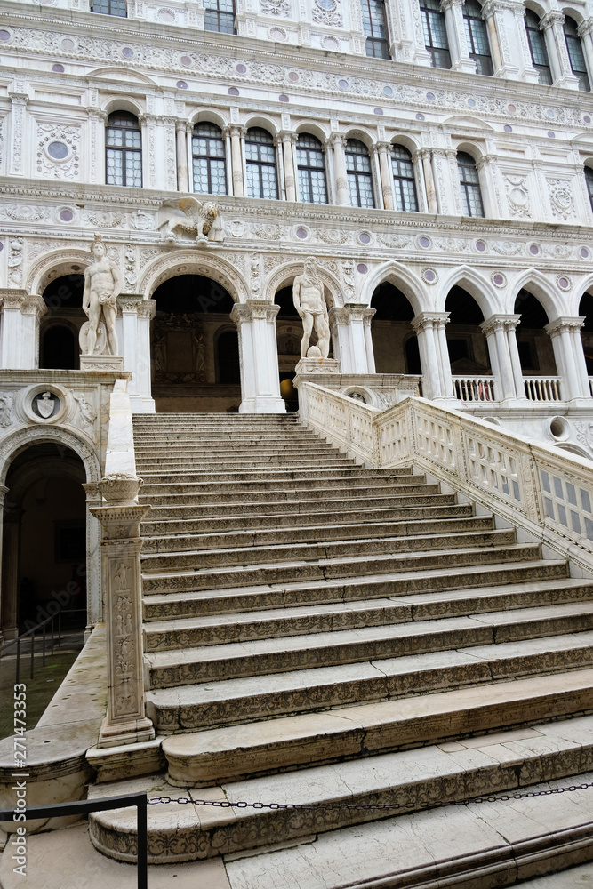 Obraz premium Giant's staircase of the Doge's Palace in Venice, Italy