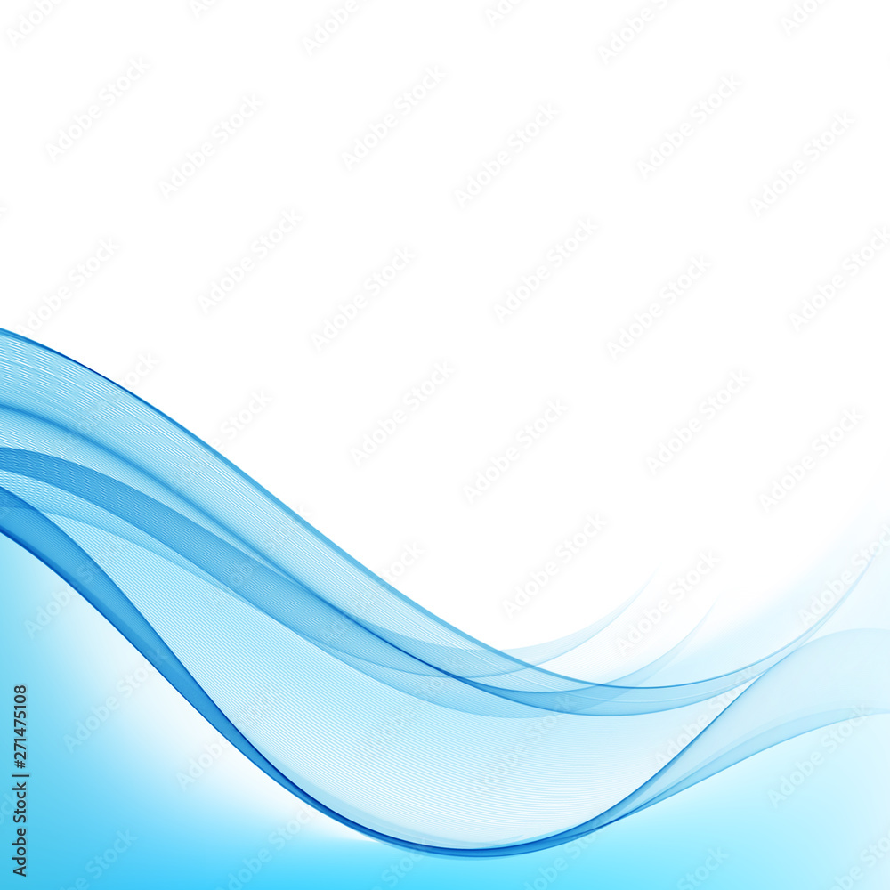 Smooth abstract border wave soft background modern futuristic cool layout. Vector illustration