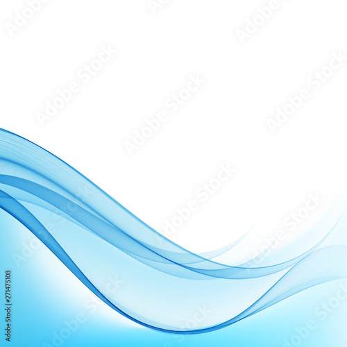 Smooth abstract border wave soft background modern futuristic cool layout. Vector illustration