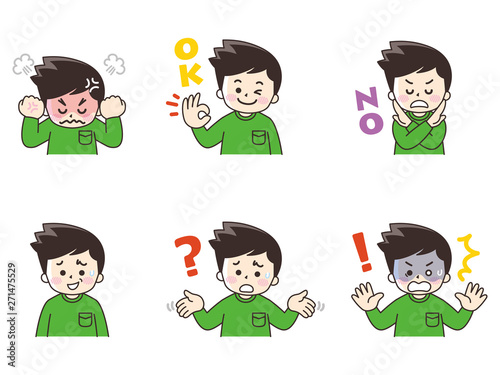 若い男性セット04