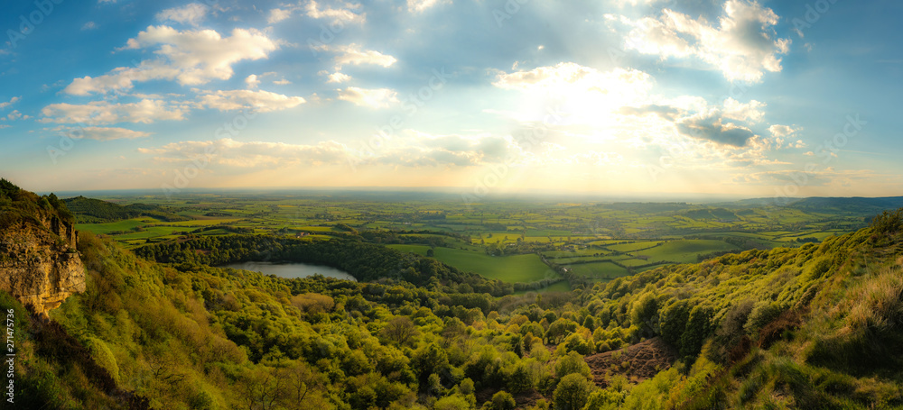 Lake Gormire from Sutton Bank
