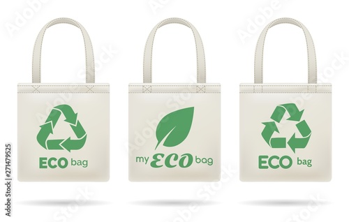 Shopping ecobags set
