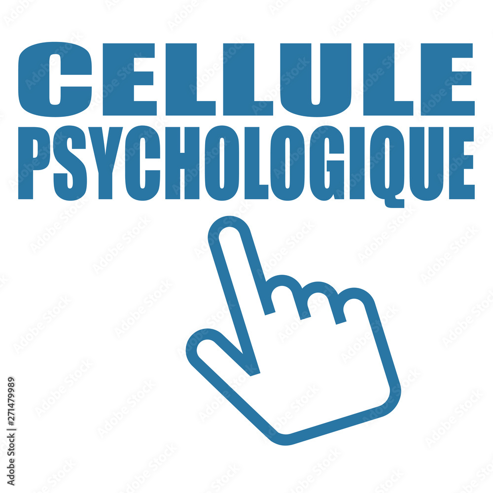 Logo cellule psychologique. Logo cellule psychologique.