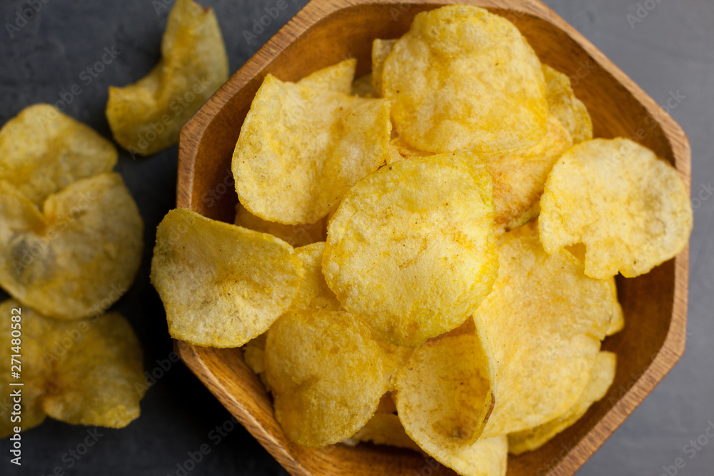 Aperitivo de patatas fritas caseras