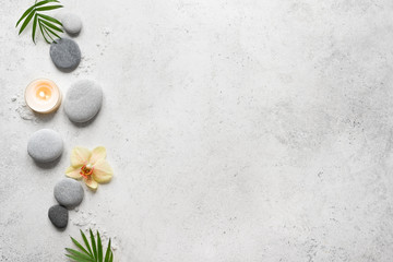Foto auf Acrylglas Massagesalon Spa-Hintergrund  © mizina