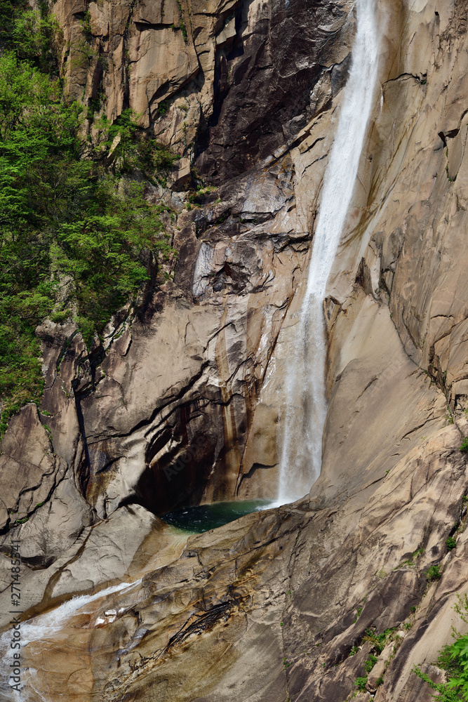 North Korea. Diamond mountains. Mt.Kumgang. Kuryong Falls North Korea. Diamond mountains. Mt.Kumgang. Kuryong Falls
