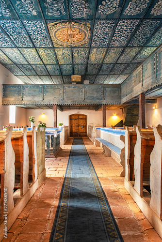 Interior of the famous calv...