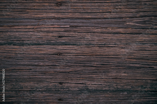 Vintage wooden texture of board. Grunge wood wall pattern of fence.