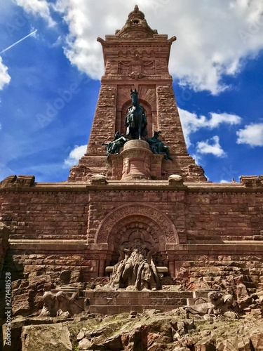 Kyffhäuser-Denkmal mit Kaiser Barbarossa (Thüringen) photo