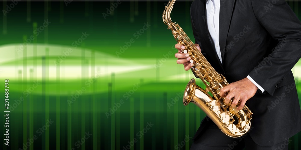 Naklejka premium Sax.