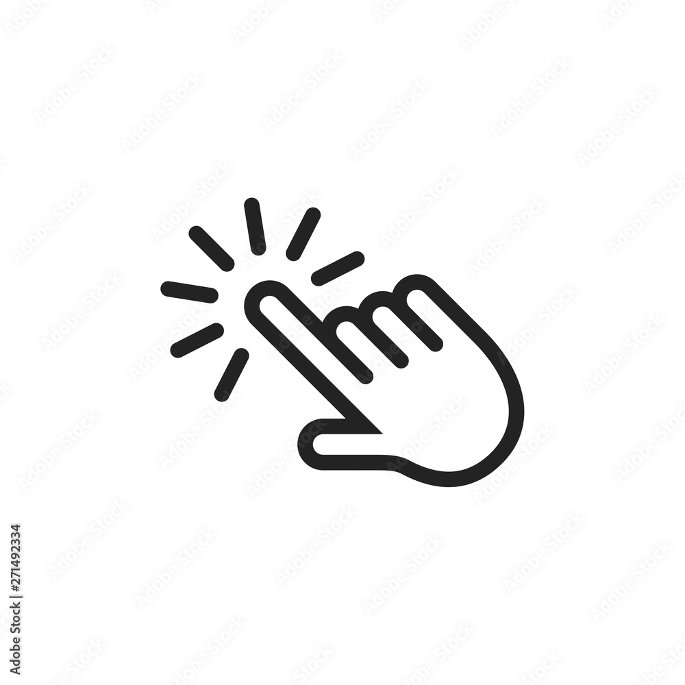 line cursor icon vector in trendy flat style isolated on white background. cursor icon page symbol for your web site logo design inspiration line cursor icon vector in trendy flat style isolated on white background. cursor icon page symbol for your web site logo design inspiration