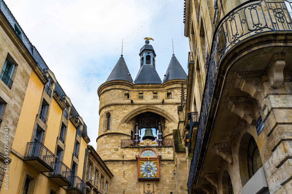 The Grosse Cloche in Bordeaux, France