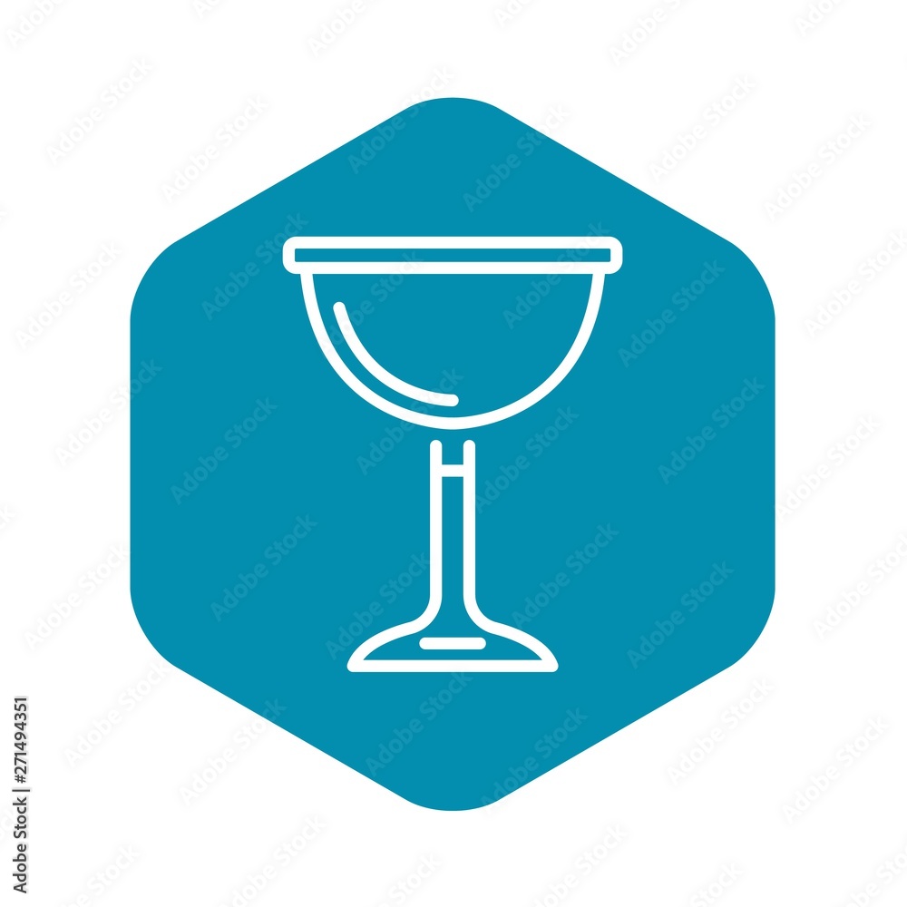 Jewish wine cup icon. Outline jewish wine cup vector icon for web design isolated on white background Jewish wine cup icon. Outline jewish wine cup vector icon for web design isolated on white background