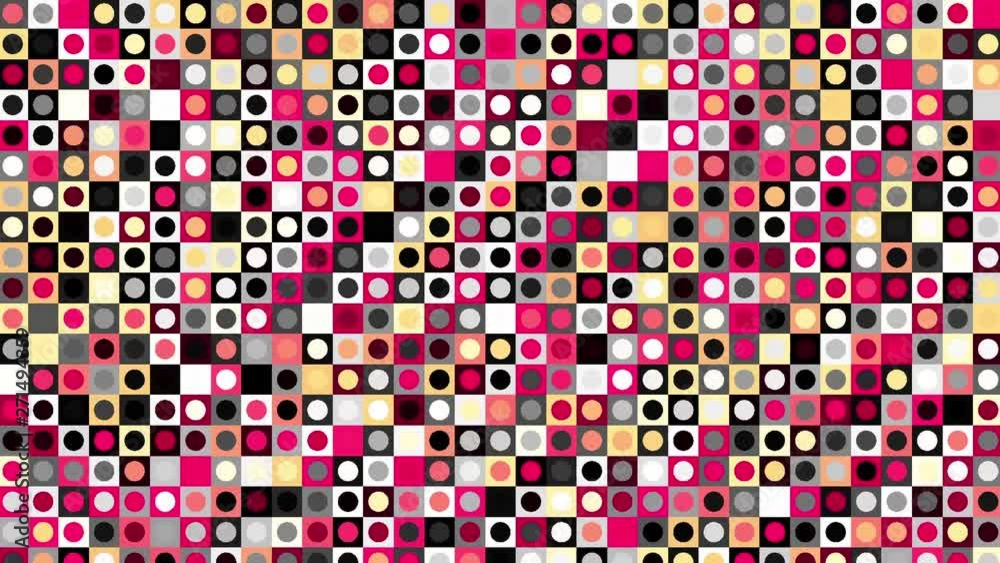Fasr flashing geometric shapes. Quickly fickering dots and small squares. Fasr flashing geometric shapes. Quickly fickering dots and small squares.