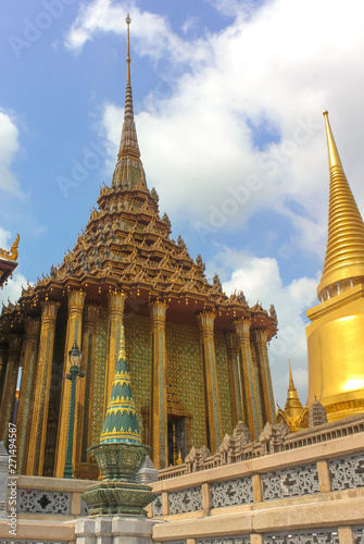 Phra Mondop, the library at the Temple of the Emerald Buddha. photo