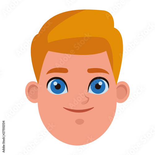 young kid avatar carton character