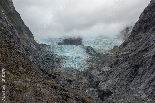 Franz Josef Glacier in the Mist