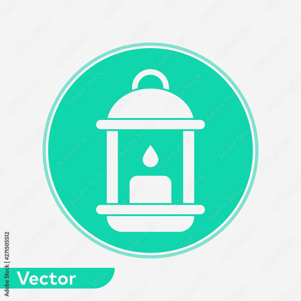 Lantern vector icon sign symbol Lantern vector icon sign symbol