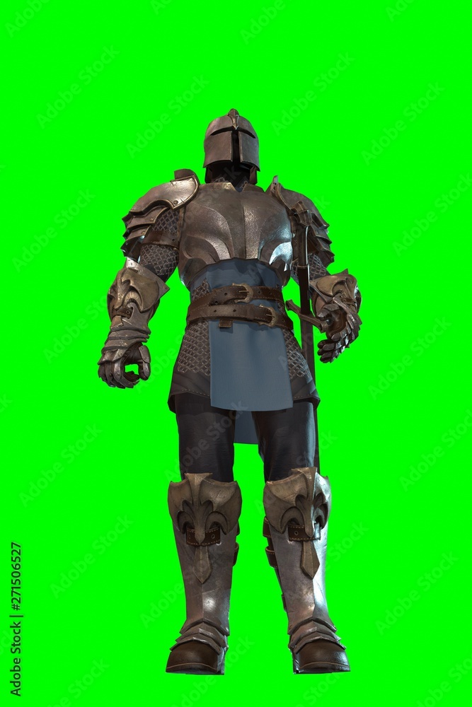 Fantasy character knight 3d render Fantasy character knight 3d render