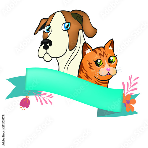 LOGO GATO Y PERRO