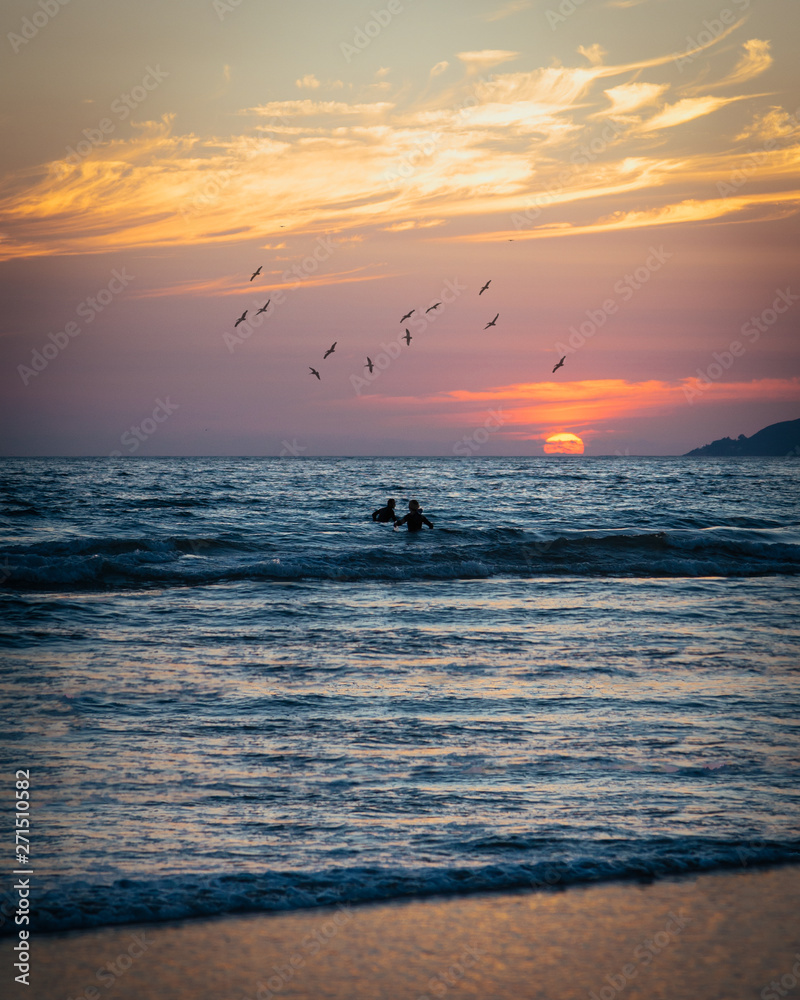 Fototapeta premium sunset beach