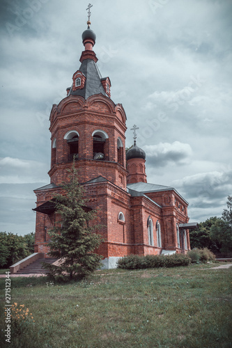 Epic picture of Russian Orthodox Church