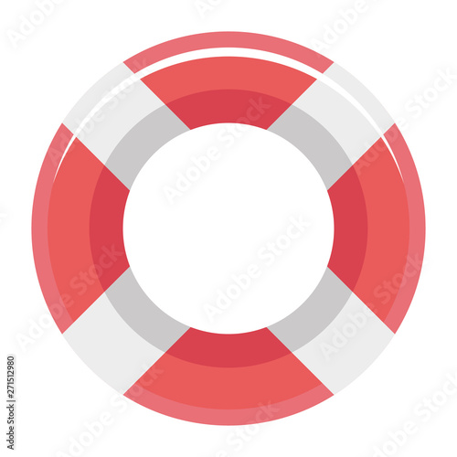Isolates striped safe float design