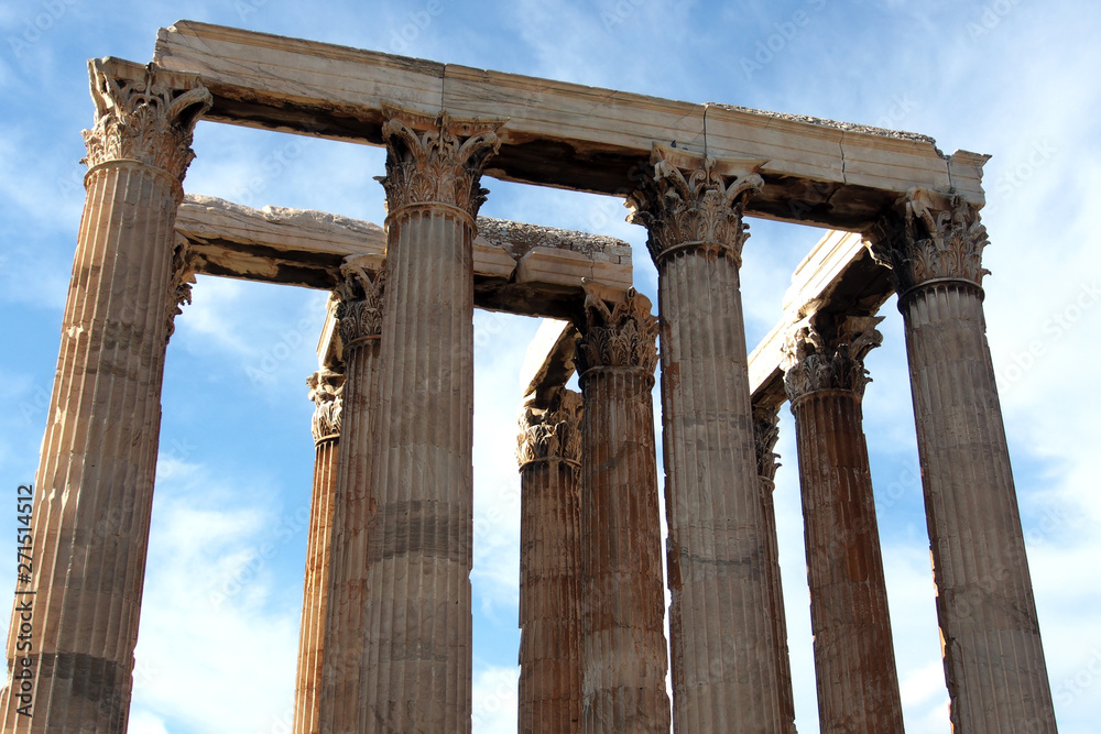 Athen: Olympeion, Ruine einer Tempelanlage Athen: Olympeion, Ruine einer Tempelanlage