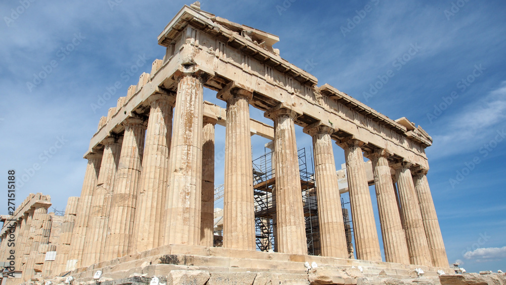 Athen: Parthenon-Tempel auf der Akropolis