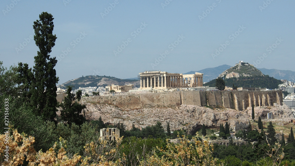 Fototapeta premium Blick auf Athen, Griechenland