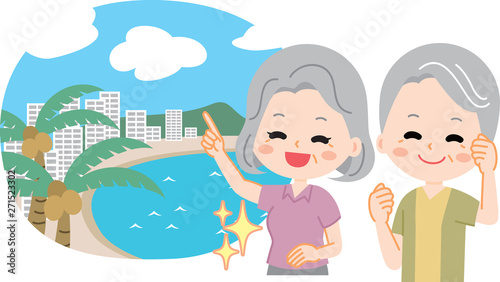 Family travel vacation summer vacation